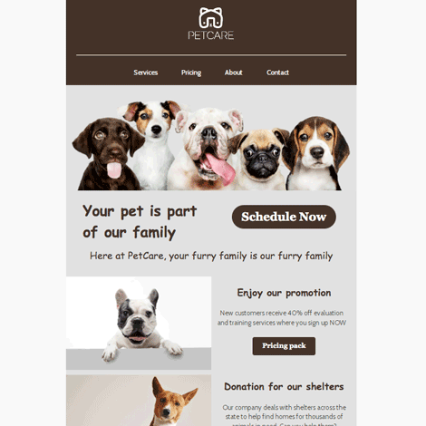 Animal Services Pet Care Marketing